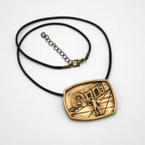 Bronze Bart Pendant By Hadar Jacobson