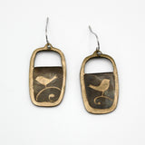 Silhouetted Bird Earrings By Hadar Jacobson
