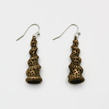Bronze Spiral Earrings By Hadar Jacobson