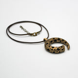 Perforated Open Circle Pendant By Hadar Jacobson