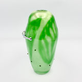 Green Chyrsalis Vase By Kim Webster
