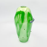 Green Chyrsalis Vase By Kim Webster