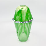 Green Chyrsalis Vase By Kim Webster