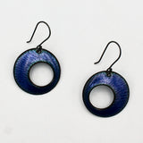 Circular Opal Blue Earrings By Daria Salus
