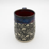 Skulls and Roses Mug By Daria Salus