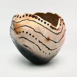 Small Pit Fired Vessel By Melissa Woodburn