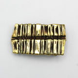 Spine Brass Belt Buckle By Bowman Studio