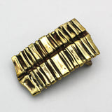 Spine Brass Belt Buckle By Bowman Studio