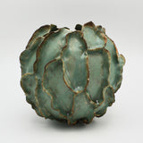 Organic Teal Vase By Nessy Barzilay