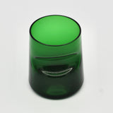Emerald 8oz Ergo Glass By Dave Strock