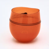 Orange Wabi Sabi Cup By Bill Burch