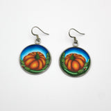 Pumpkin Polymer Clay Earrings By Arbel Shemesh