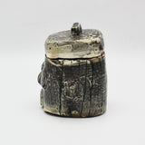 Ceramic Jar With Face By Vince Montague
