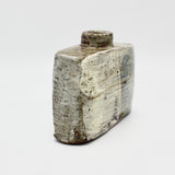 Oblong Ceramic Flask Vase By Vince Montague