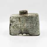 Oblong Ceramic Flask Vase By Vince Montague