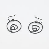 Circular Labyrinth Earrings By Theresa Kwong