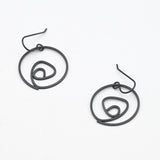 Circular Labyrinth Earrings By Theresa Kwong