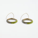 Sterling and Peridot Earrings By Theresa Kwong