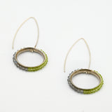 Sterling and Peridot Earrings By Theresa Kwong