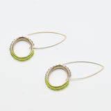 Sterling and Peridot Earrings By Theresa Kwong
