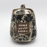 Flower Silhouette Canister By Gail Miles