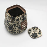 Flower Silhouette Canister By Gail Miles