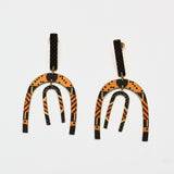 Double Arch Washi Earrings By Riquelle Small
