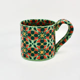 Seafoam Green Printed Mug By Heidi Tarver