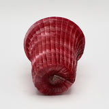 Small Magenta Pleated Vessel By Goran Konjevod