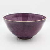 Large Serving Bowl in Purple By Ross Spangler