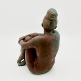 "Seated Woman" Ceramic Sculpture by Traudel Prussin