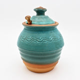 Honeypot in Aegean Green By Kathy Kearns
