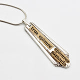 True Epicure Cutlery Necklace By Carolyn Tillie