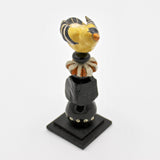 American Goldfinch Totem Sculpture By Gail Splaver