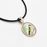 American Goldfinch Pendant By Gail Splaver