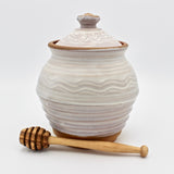 Honeypot in White By Kathy Kearns