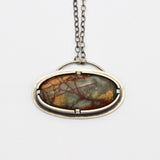 Red Creek Jasper Pendant By Theresa Kwong