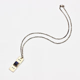 Silver Tablet Labradorite Pendant By Theresa Kwong