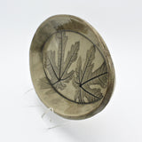 Oval Fig Leaf Plate By Kathy Kearns