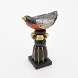 American Robin Totem Sculpture By Gail Splaver