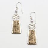 Delicious Cutlery Earrings By Carolyn Tillie