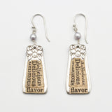 Delicious Cutlery Earrings By Carolyn Tillie