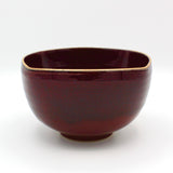 Angular Red Bowl By Ross Spangler