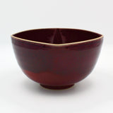 Angular Red Bowl By Ross Spangler