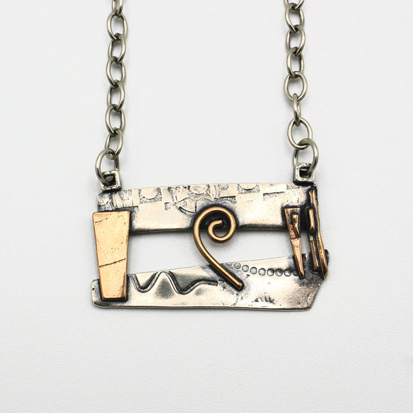 Geometric Necklace By Jeannie Haydon