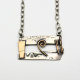 Geometric Necklace By Jeannie Haydon