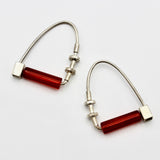 Carnelian Hoop Earrings By Jeannie Haydon