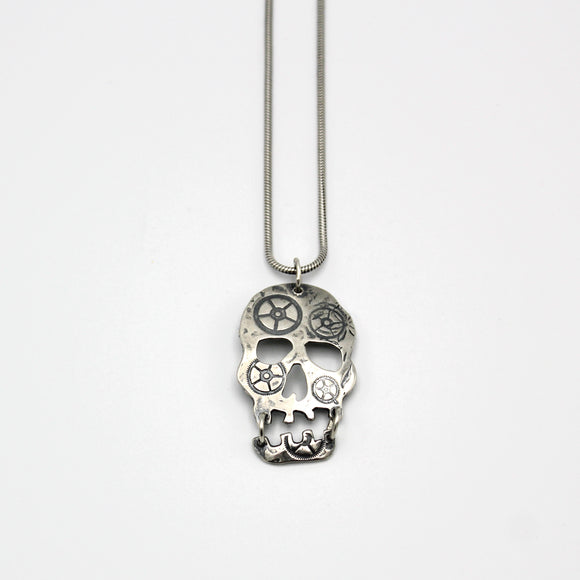 Singing Skull Pendant By Jeannie Haydon