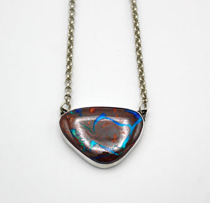 Boulder Opal Necklace By Jeannie Haydon
