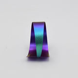 Large Annodized Titanium Cuff By Kirk McCarthy